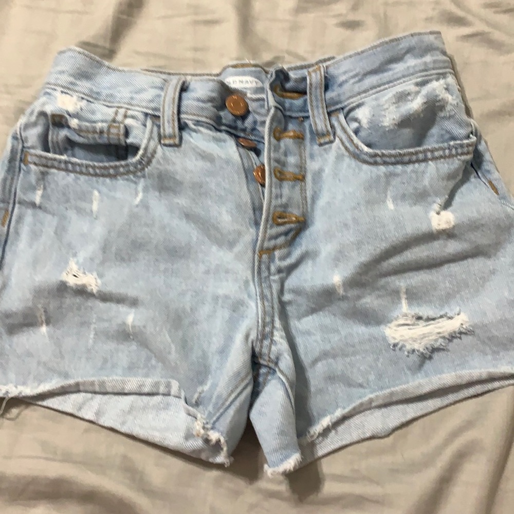 Old Navy Light Denim Ripped shorts